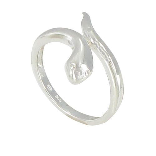 Bague Argent Serpent - taille 62 - LES POULETTES BIJOUX - Modalova