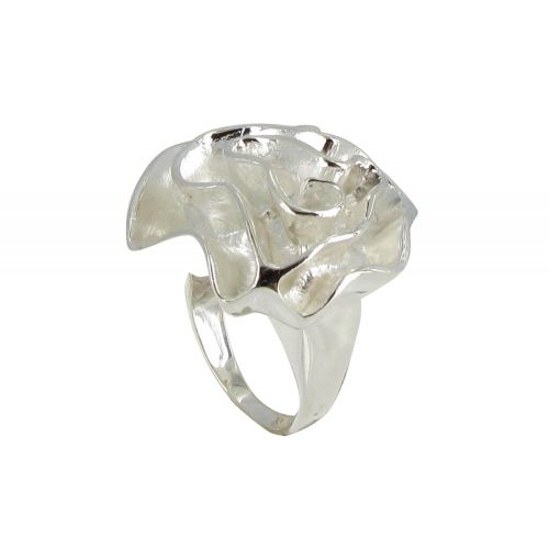 Bague Argent Grosse Fleur - taille 54 - LES POULETTES BIJOUX - Modalova