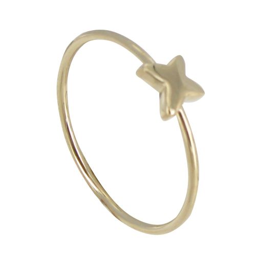Bague Plaqué Or Mini Papillon - LES POULETTES BIJOUX - Modalova
