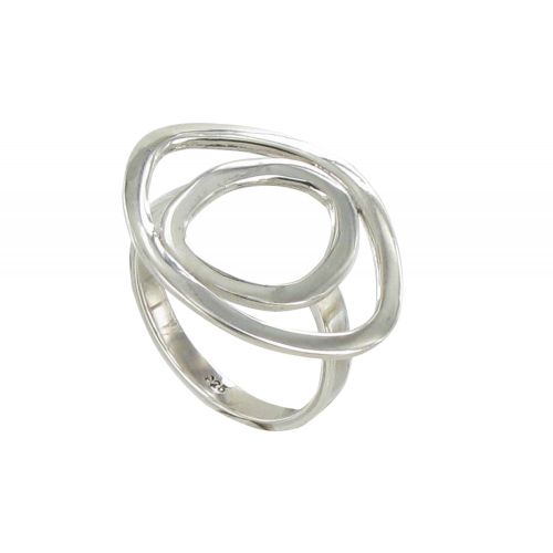 Bague Argent Ellipse - taille 48 - LES POULETTES BIJOUX - Modalova
