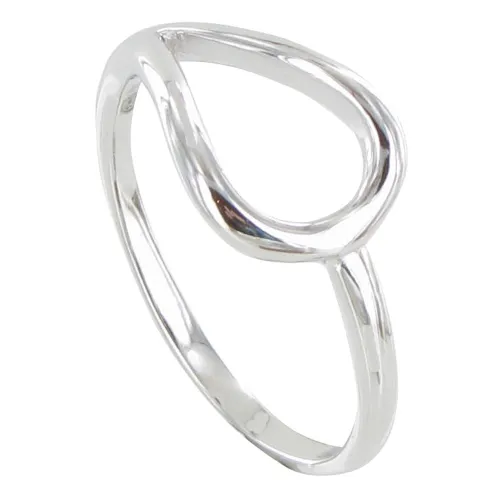 Bague Argent 925 Goutte Evidée - taille 50 - LES POULETTES BIJOUX - Modalova