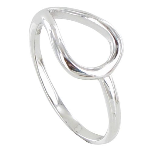 Bague Argent 925 Goutte Evidée - taille 52 - LES POULETTES BIJOUX - Modalova
