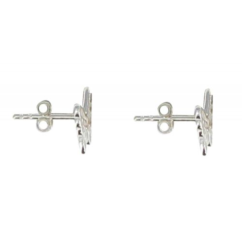 Boucles d'Oreilles Papillon Ajouré en - LES POULETTES BIJOUX - Modalova