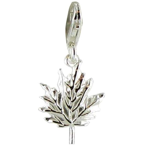 Charms Bracelet Feuille d' Erable 925 - LES POULETTES BIJOUX - Modalova
