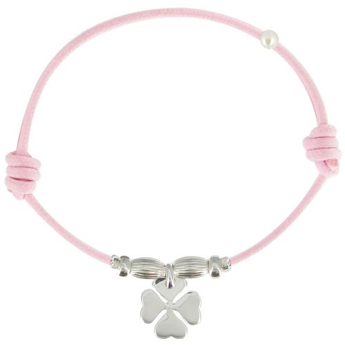 Bracelet Lien Trèfle - Classics - Rose - LES POULETTES BIJOUX - Modalova