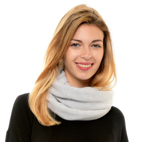 BIJOUX - Echarpe Tube 100% Cachemire 4 Fils Volume Classics - LES POULETTES - Modalova