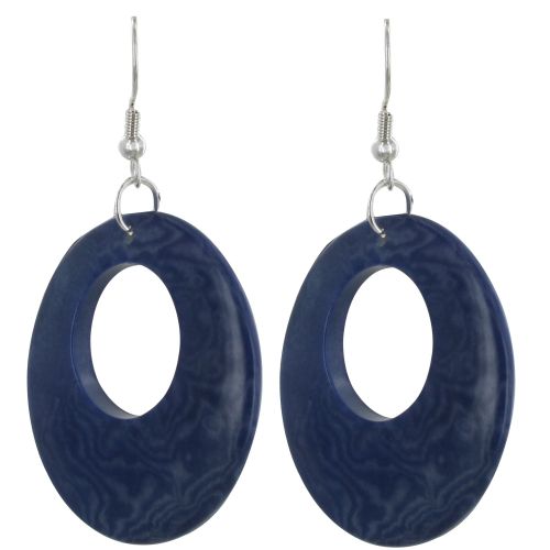 Boucles d'Oreilles Pastille Ajourée de Tagua - LES POULETTES BIJOUX - Modalova