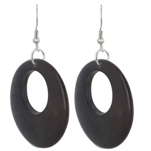 Boucles d'Oreilles Pastille Ajourée de Tagua - LES POULETTES BIJOUX - Modalova