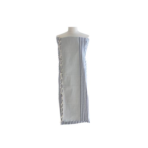 BIJOUX - V Fouta Drap Plage et Hammam Coton Couleur Clair Rayé Bl - LES POULETTES - Modalova