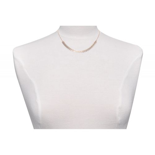 Collier Plaqué Laurier - LES POULETTES BIJOUX - Modalova