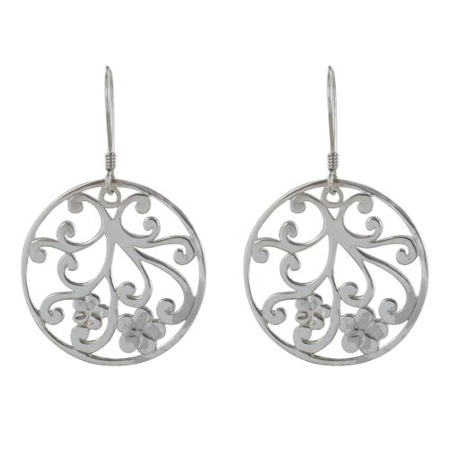 Boucles d'Oreilles 925 Arabesque - LES POULETTES BIJOUX - Modalova