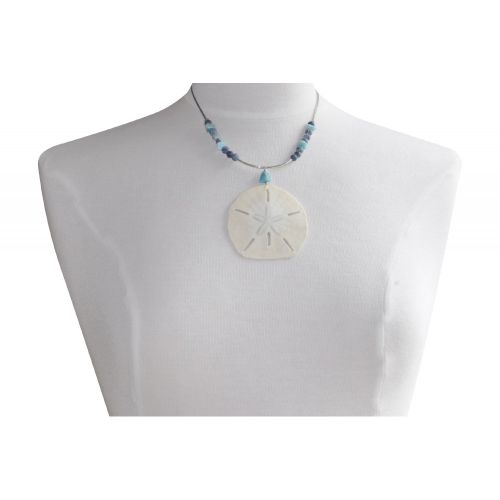 Collier Câble Argent Perles d'Agate Craquelées Pépites de Lar - LES POULETTES BIJOUX - Modalova