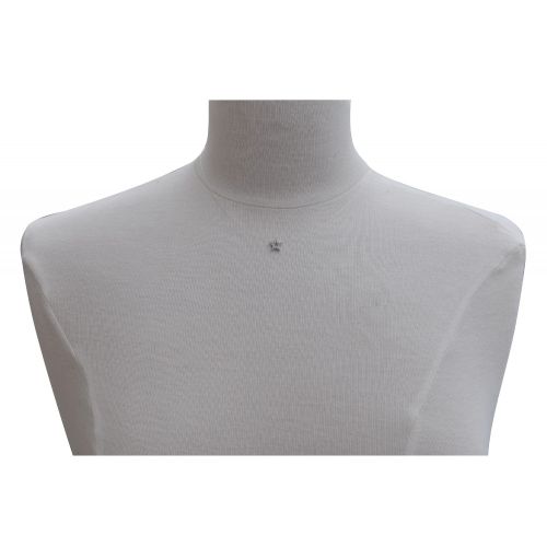 Collier Câble Nylon et Etoile de Strass Argent Rhodié - LES POULETTES BIJOUX - Modalova