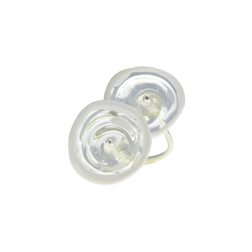 Bague Argent et Pâte de Verre Deux Boutons - Classics - LES POULETTES BIJOUX - Modalova