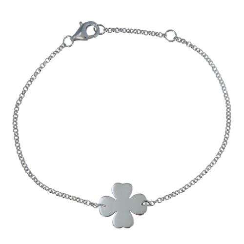 Bracelet Trèfle 925 - LES POULETTES BIJOUX - Modalova