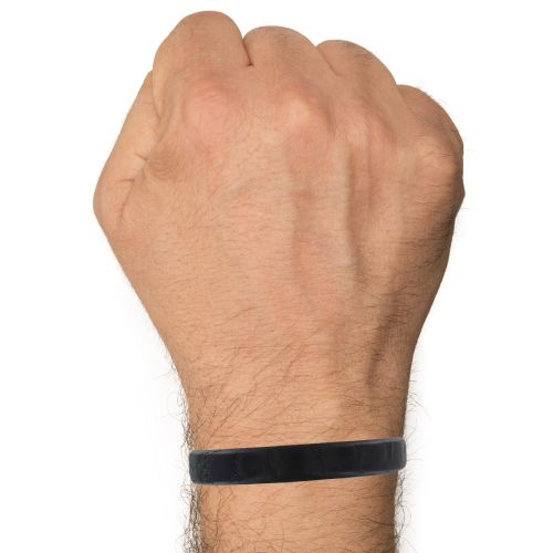 Bracelet Cuir Large Marquage Croco - LES POULETTES BIJOUX - Modalova