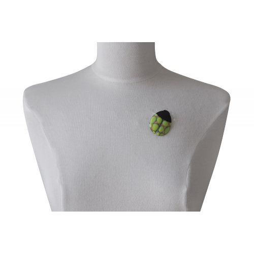 Broche Coccinelle Émaillé Doré Pois - LES POULETTES BIJOUX - Modalova