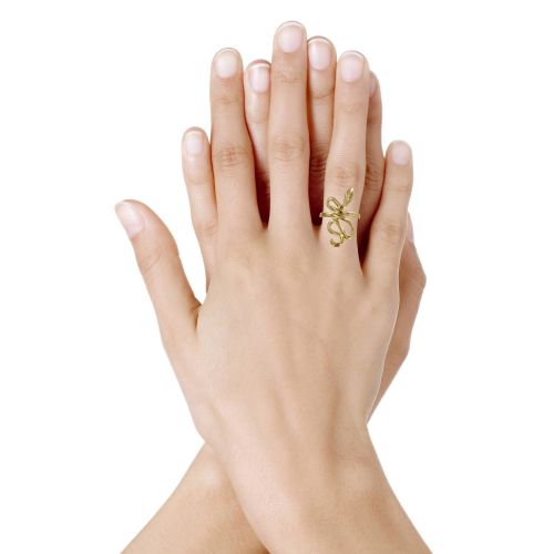Bague Plaqué Serpent - taille 64 - LES POULETTES BIJOUX - Modalova