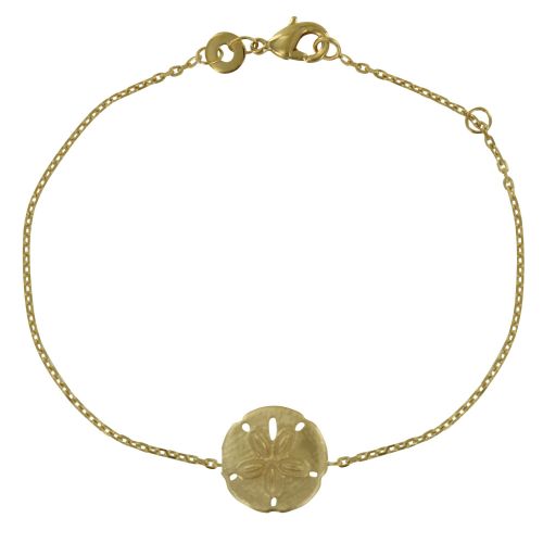 Bracelet Plaqué Dollar des Sables Rond - LES POULETTES BIJOUX - Modalova
