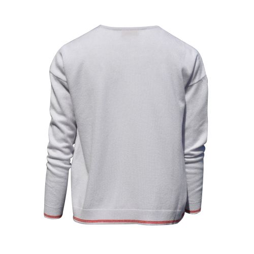 BIJOUX - Pull en Cachemire Oversize 2 Rayures - Clair - taille M - LES POULETTES - Modalova