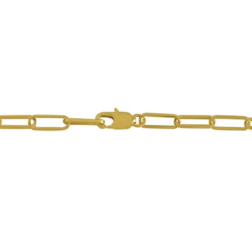 Collier Plaqué Mailles Cheval - Petit Modèle - LES POULETTES BIJOUX - Modalova