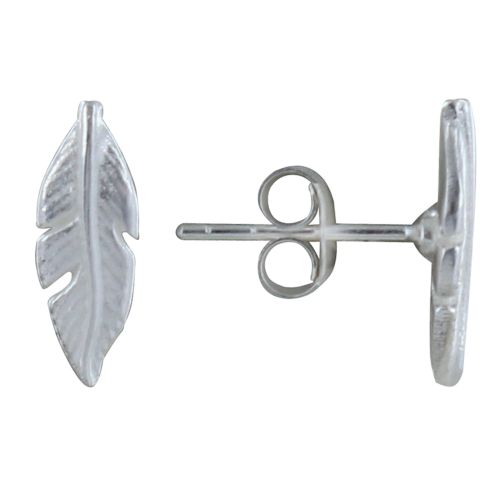 Boucles d'Oreilles Mini Feuilles - LES POULETTES BIJOUX - Modalova