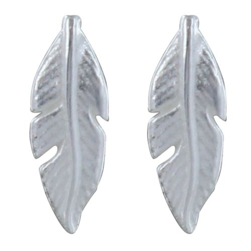 Boucles d'Oreilles Mini Feuilles - LES POULETTES BIJOUX - Modalova