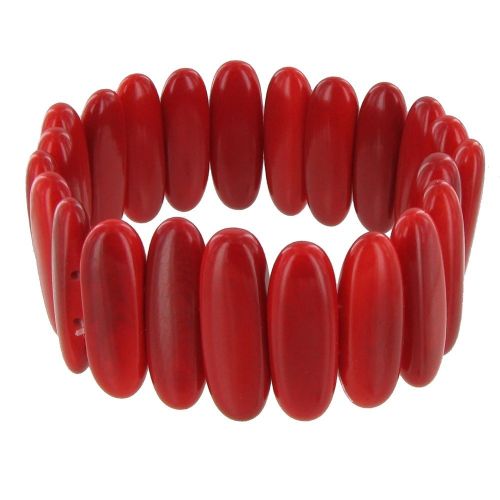 Bracelet Elastique Graines de Tagua - Classics - LES POULETTES BIJOUX - Modalova