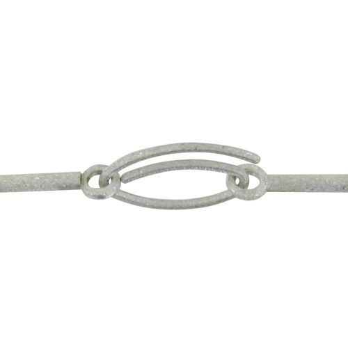 Collier Câble Acier Trois Boules d'Ambre - LES POULETTES BIJOUX - Modalova