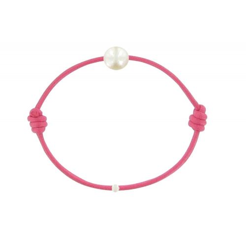 Set Collier et Bracelet Lien La Perle Blanche des Poulettes - LES POULETTES BIJOUX - Modalova