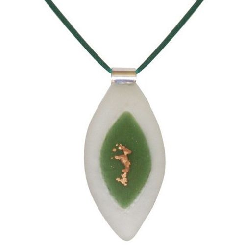 Collier Calisson Pâte de Verre et Or - LES POULETTES BIJOUX - Modalova
