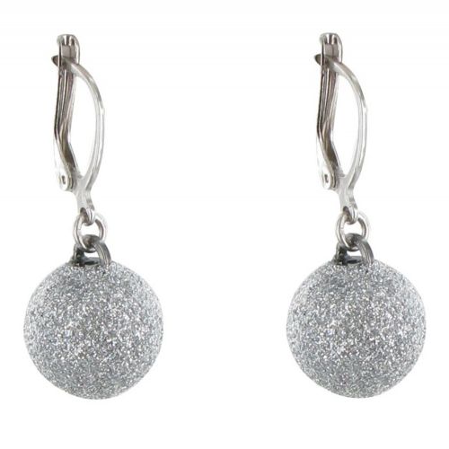 Boucles d'Oreilles Argent 925 Boules Paillettes - Classics - LES POULETTES BIJOUX - Modalova