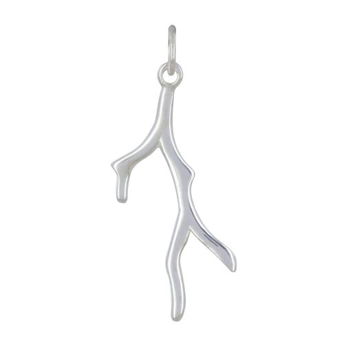 Pendentif Argent Corail - LES POULETTES BIJOUX - Modalova