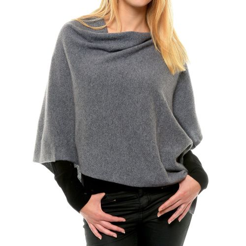 BIJOUX - Poncho 100% Cachemire 2 Fils Classics - LES POULETTES - Modalova