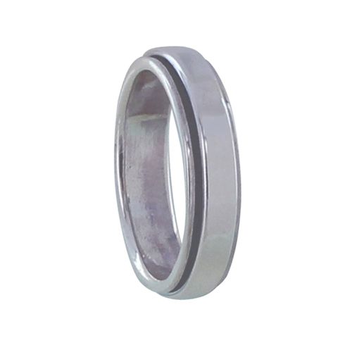 Bague Argent Anneau Anti Stress - LES POULETTES BIJOUX - Modalova