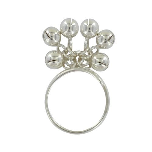Bague Argent 925 Grelots - taille 52 - LES POULETTES BIJOUX - Modalova
