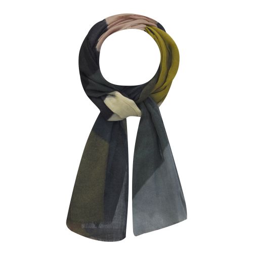 BIJOUX - Echarpe 100% Laine Vert Rose Bleu - LES POULETTES - Modalova