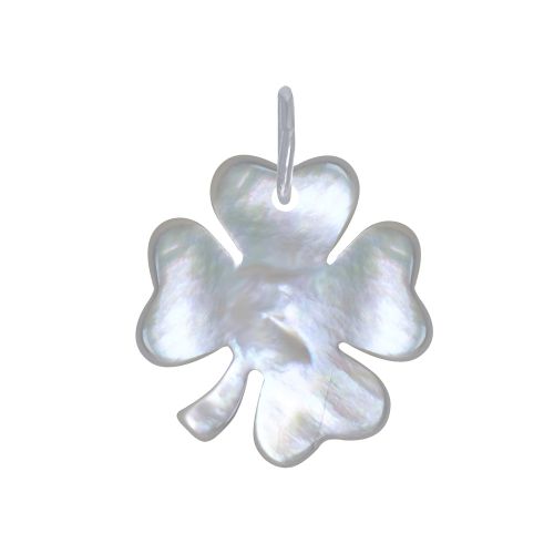 Pendentif Trèfle de Nacre - LES POULETTES BIJOUX - Modalova