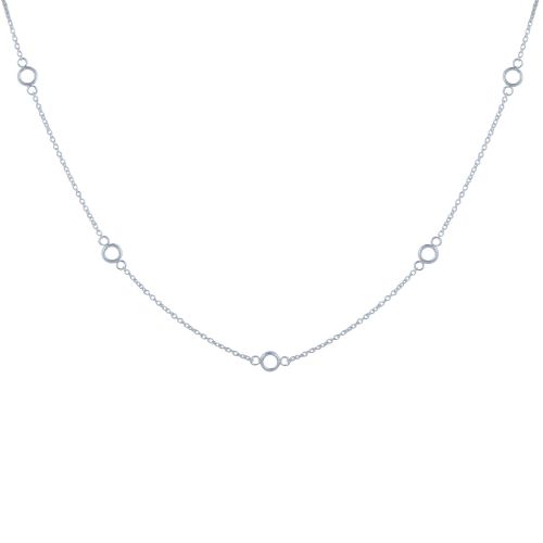 Collier Cinq Petits Anneaux - LES POULETTES BIJOUX - Modalova