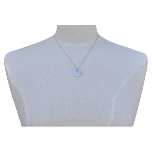 Pendentif Acier Grand Coeur - LES POULETTES BIJOUX - Modalova