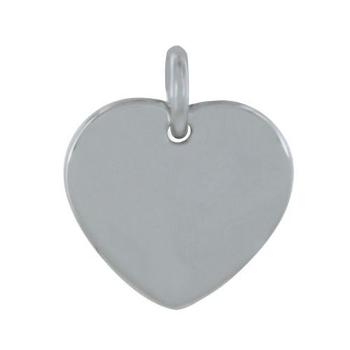 Pendentif Acier Grand Coeur - LES POULETTES BIJOUX - Modalova