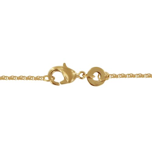 Chaine Plaqué Maille Singapour 2mm - taille 40 cm - LES POULETTES BIJOUX - Modalova