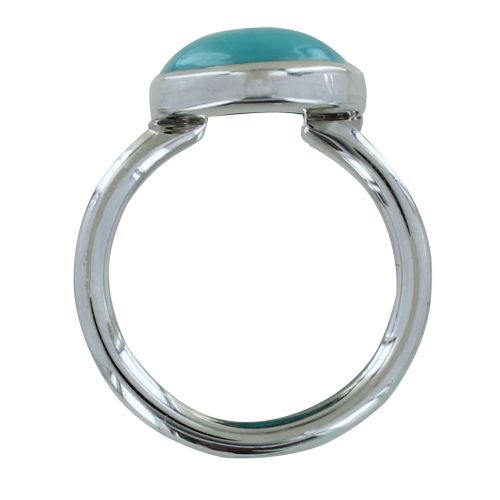 Bague Argent 925 Ovale de - taille 60 - LES POULETTES BIJOUX - Modalova