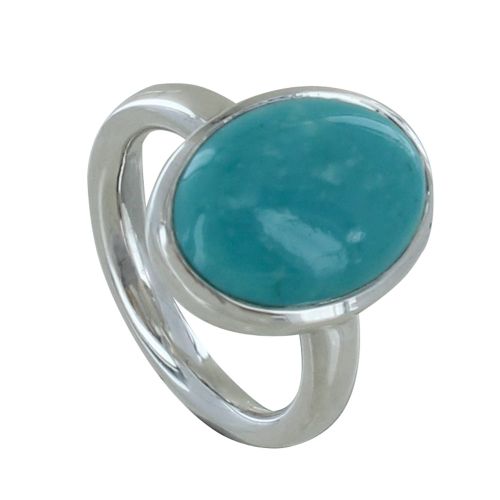 Bague Argent 925 Ovale de - taille 60 - LES POULETTES BIJOUX - Modalova