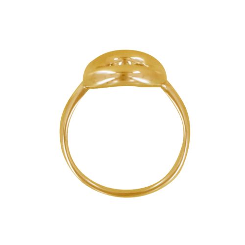 Bague Plaqué Maille Ajourée - taille 52 - LES POULETTES BIJOUX - Modalova