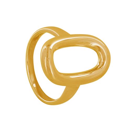 Bague Plaqué Maille Ajourée - taille 52 - LES POULETTES BIJOUX - Modalova