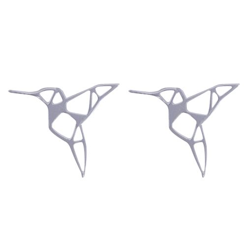 Boucles d'Oreilles Clous 925 Colibri Ajouré - LES POULETTES BIJOUX - Modalova