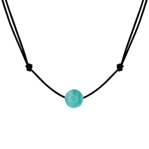 Collier Lien Perle d'Amazonite - LES POULETTES BIJOUX - Modalova