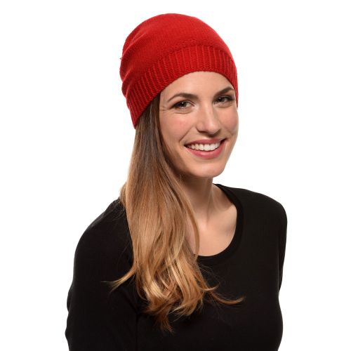 BIJOUX - Bonnet Point Jacquard 100% Cachemire 4 Fils Classics - LES POULETTES - Modalova