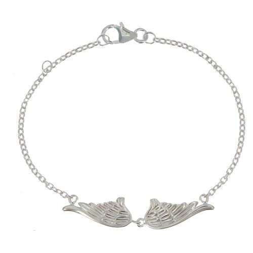 Bracelet Deux Ailes d'Ange 925 - LES POULETTES BIJOUX - Modalova